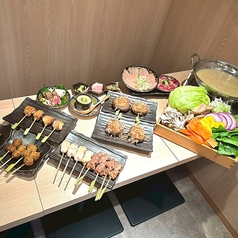 焼鳥 おびのコース写真