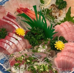 お任せ刺身盛り合わせ(松)