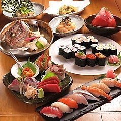 魚の秀彩 はなれのコース写真