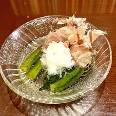 オクラ揚げびたし