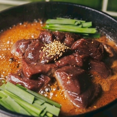 名物　新鮮鉄板レバニラ