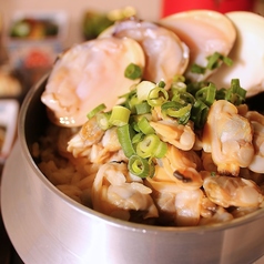 自家製出汁で作るしじみとハマグリの釜飯 一合