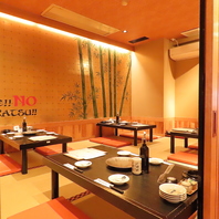 ゆったり宴会におすすめ★掘りごたつ♪