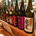 全国＆地元姫路・加古川など播州のお酒迄！日本酒（約8種）、焼酎（約40種）を取り揃えております！