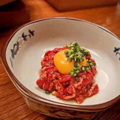 和牛ほほ肉ユッケ