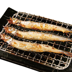 ししゃも炙り焼き