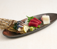 刺身三種盛り合せ