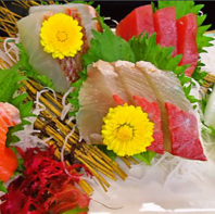 鮮魚が食べられる