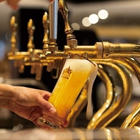 なんと言ってもビールが自慢です!!