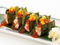 料理メニュー写真 ひとくち贅沢こぼれ寿司(海ぶどうのせ)