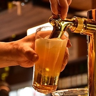 クラフトビール常時30種類以上！