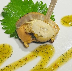 炙りホタテのアンチョビガーリック