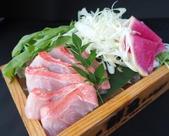 金目鯛のネギしゃぶ