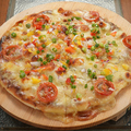 料理メニュー写真&nbsp;つきじ風しらすピザ