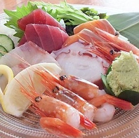 本日の刺身5点盛り