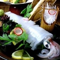 料理メニュー写真&nbsp;人気No.1 やりいかの姿造り
