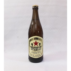 瓶ビール赤星