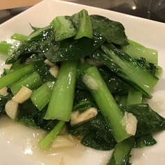 季節の青菜炒め