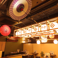 活気ある大衆空間で仲間と楽しむ!