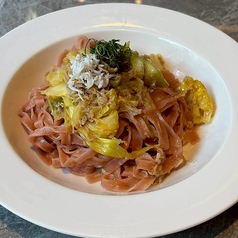 しらすと春キャベツの和風タリアテッレ