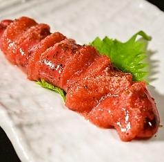 明太天の藁焼き