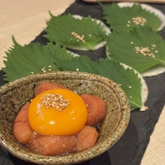 明太子ユッケ
