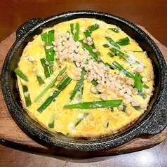鉄板！ニラ玉