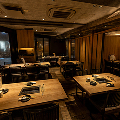 信州戸隠蕎麦と鶏焼き なゝ樹 中目黒店の雰囲気2