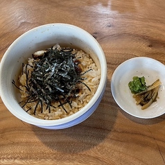 鰻海苔ごはん(漬物付)