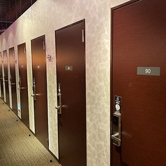 鍵付完全個室タイプのお部屋