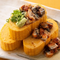 うなぎ蒲焼きと金餡