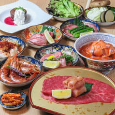 肉とSAKEのコース写真