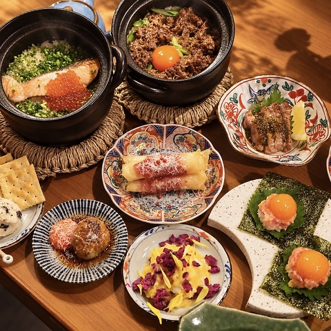 京都駅八条口｜炊き立てご飯と創作料理、お酒を愉しむ大人の一軒