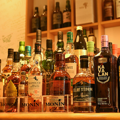 ウイスキー好きも唸る！こだわりの品揃え☆