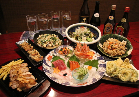 料理人が作るこだわりの料理の数々と美味しいお酒をリーズナブルにご提供☆