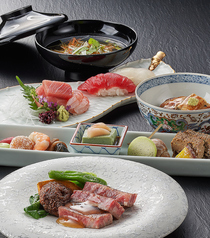 新潟グランドホテル 日本料理レストラン 静香庵のコース写真