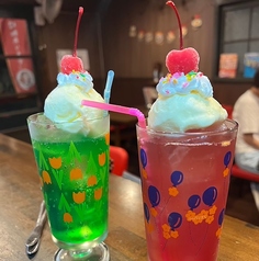 大人のクリームソーダ