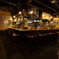 やまとやは厨房を囲む、開放的なカウンター★14名様★