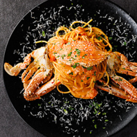 お客様のお好みの食材に合わせた、シェフ渾身のパスタを