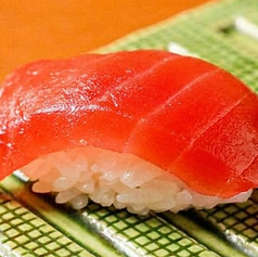 天然南鮪にぎり 赤身一貫