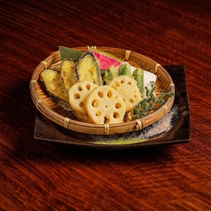 季節の天ぷら盛り合わせ