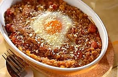 <焼きチーズカレードリア>　　北九州門司のご当地グルメを、Bird流にアレンジしました。