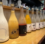 果実のサワーも豊富