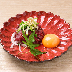 桜肉ユッケ