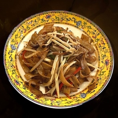  醤油炒めライスヌードル