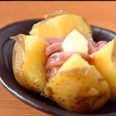 イカの塩辛じゃがバター