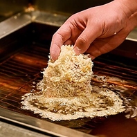 油の力で引き立つとんかつの美味しさ◎