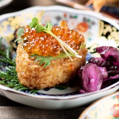 いくらと紫蘇の焼きおにぎり