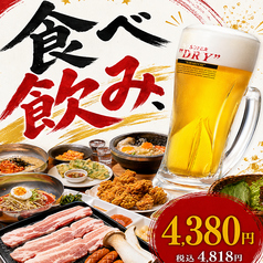 韓国料理 アックジョンロデオ 難波店のコース写真