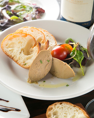 鶏白レバーのムース(バケット3枚付)